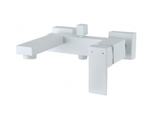 Смеситель для ванны с душем Aquanet Blanco