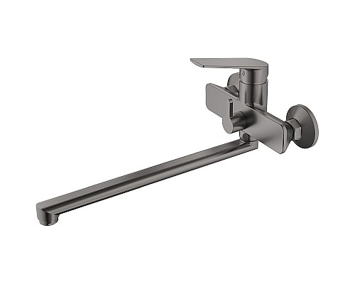 Смеситель для ванны Haiba HB22533-3 универсальный Пепельный