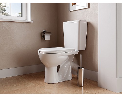 Унитаз компакт Santeri Орион 1.P403.8.S00.00B.F комфорт с бачком и сиденьем