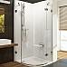Душевой уголок Ravak Brilliant BSKK3-100 100х100 R 3UPAAA00Y1 Хром Transparent