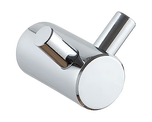 Двойной крючок Haiba HB8405-2 Хром