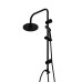Душевая система Dorff Comfort D0708000BL Черная матовая