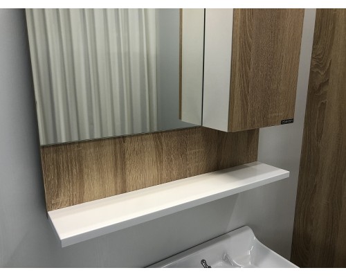Зеркало со шкафом Comforty Рига 60 00004142211 Дуб сонома