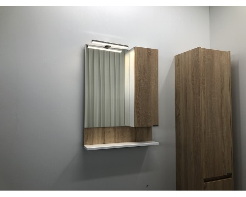 Зеркало со шкафом Comforty Рига 60 00004142211 Дуб сонома