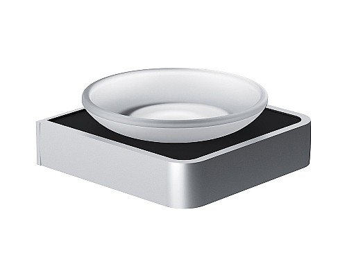 Мыльница Damixa Jupiter DA7734200 Черная Хром