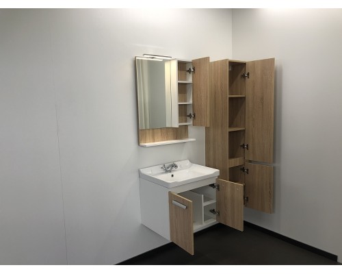 Зеркало со шкафом Comforty Рига 60 00004142211 Дуб сонома