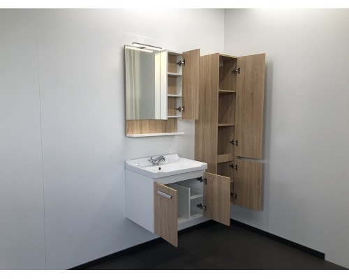 Зеркало со шкафом Comforty Рига 60 00004142211 Дуб сонома