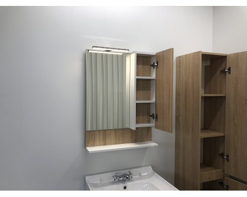 Зеркало со шкафом Comforty Рига 60 00004142211 Дуб сонома