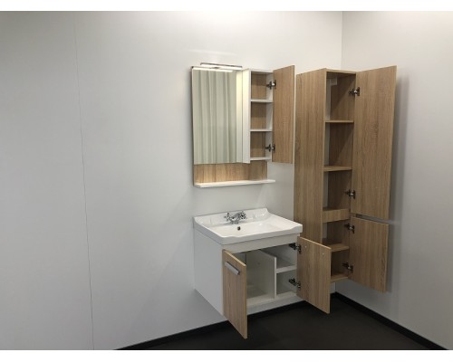 Зеркало со шкафом Comforty Рига 60 00004142211 Дуб сонома