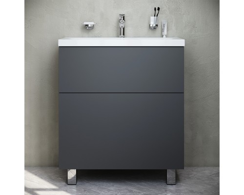 Тумба под раковину AM.PM Gem 75 M90FSX07522GM32 Графит матовый