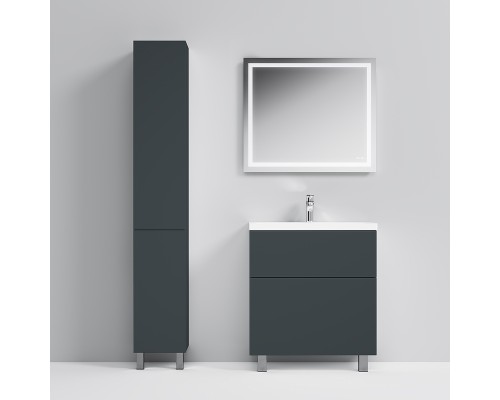 Тумба под раковину AM.PM Gem 75 M90FSX07522GM32 Графит матовый