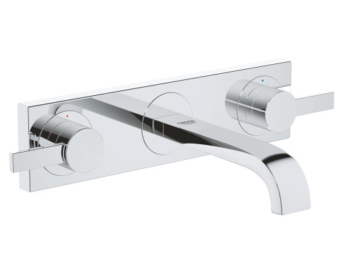 Смеситель Grohe для раковины на 3 отверстия 172 мм