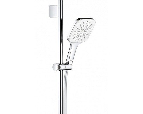 Душевой гарнитур Grohe Rainshower SmartActive 130 Cube 26584LS0 Белая луна