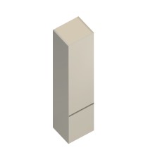 Пенал Kerama Marazzi CUBO подвесной правый 165, лимо матовый