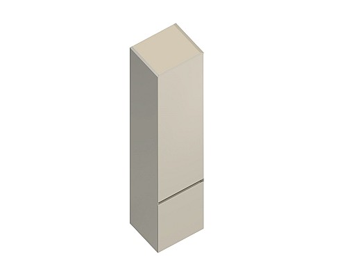 Пенал Kerama Marazzi CUBO подвесной правый 165, лимо матовый Пенал Kerama Marazzi CUBO подвесной правый 165, лимо матовый