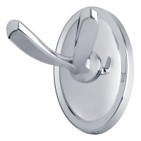 Крючок двойной Veragio Bonjour хром