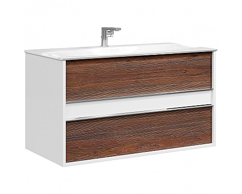 Тумба под раковину Clarberg Evolution 100 EV0110CD подвесная Крафт темный