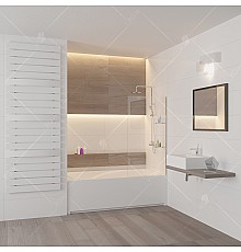 Шторка на ванну RGW SC-54 80 см 