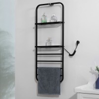 Полотенцесушитель электрический Black&White Moon 40x101 см Черный