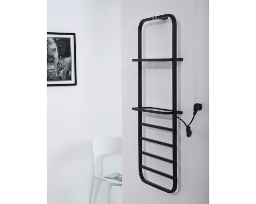 Полотенцесушитель электрический Black&White Moon 40x101 см Черный