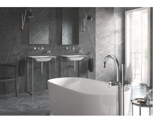Смеситель Grohe двухвентильный для раковины на 3 отверстия