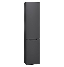 Шкаф пенал Jorno Slide 33 Sli.04.150/P/A подвесной Антрацит