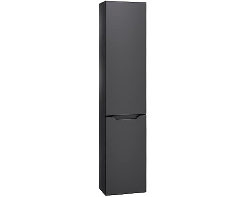 Шкаф пенал Jorno Slide 33 Sli.04.150/P/A подвесной Антрацит