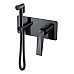 Гигиеническая лейка со смесителем Boheme Venturo Shine Gun Metall