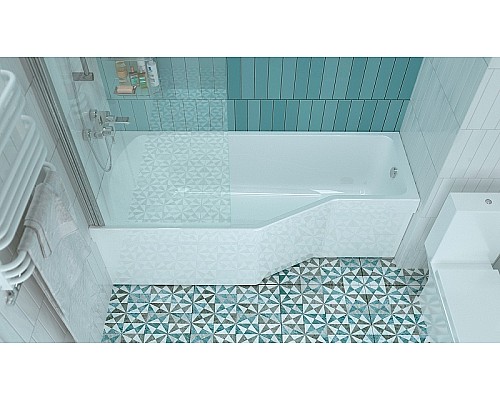 Акриловая ванна Marka One Convey 150х75 L 01кон1575л