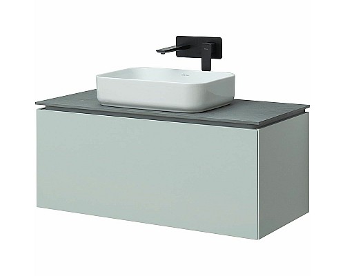 Тумба под раковину Allen Brau Infinity 100 1.21004.PWM подвесная Папирус матовый