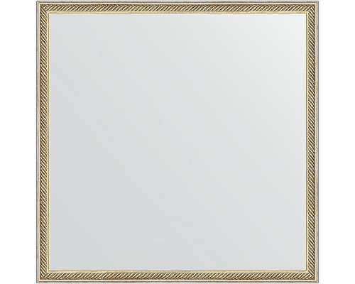 Зеркало Evoform Definite 68х68 BY 0657 в багетной раме - Витое золото 28 мм