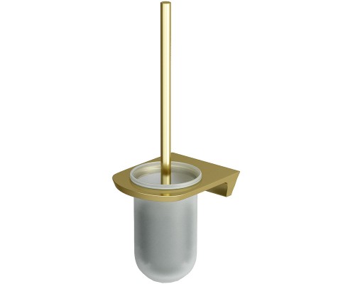 Ершик для унитаза WasserKRAFT Aisch K-5927 Золото матовое