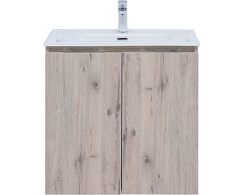 Тумба под раковину Aquanet Алвита New 70 303906 подвесная Дуб веллингтон белый