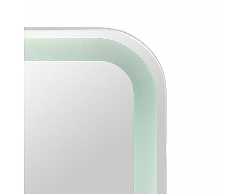 Зеркальный шкаф Art&Max Platino AM-Pla-600-800-1D-L-DS-F с подсветкой с сенсорным выключателем Белый