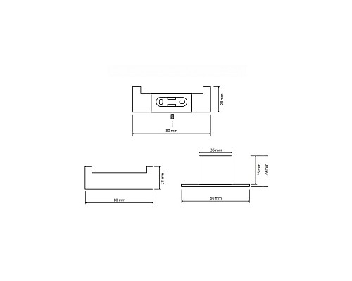Двойной крючок Bemeta 135006032