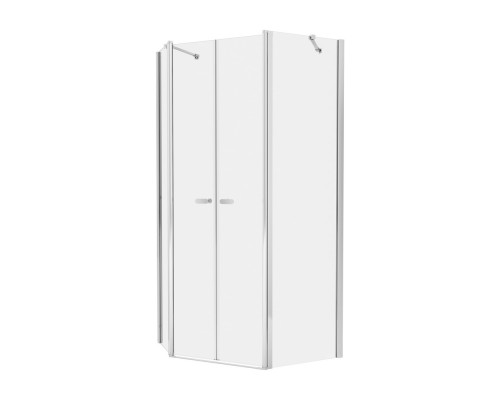 Душевое ограждение NEW TRENDY NEW SOLEO 100x80x195 (хром)