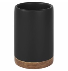 Стакан для зубных щеток WasserKRAFT Vils Черный