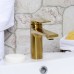 Смеситель для раковины WasserKRAFT Aisch Золото матовое