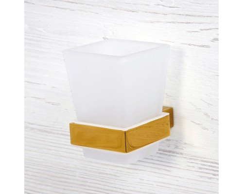 Стакан для зубных щеток WasserKRAFT Sauer K-7928 Золото