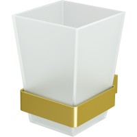 Стакан для зубных щеток WasserKRAFT Sauer K-7928 Золото