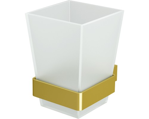 Стакан для зубных щеток WasserKRAFT Sauer K-7928 Золото