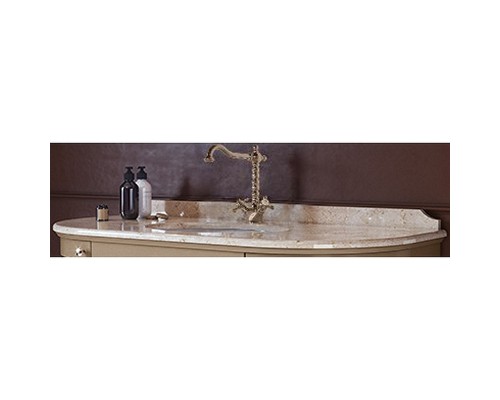 Столешница под раковину TW York Nuovo 130 YORM130-1/DNR/h2/1F Diano