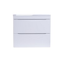 Тумба под раковину Style line Бергамо СС-00002316 подвесная белая