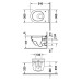 Унитаз Duravit Starck 3 2225090000 подвесной без крышки-сиденья