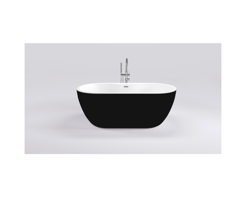 Акриловая ванна Black&White SB 111 Black отдельностоящая 180x75