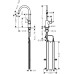 Смеситель для кухни Hansgrohe Talis M5214-H260 Хром