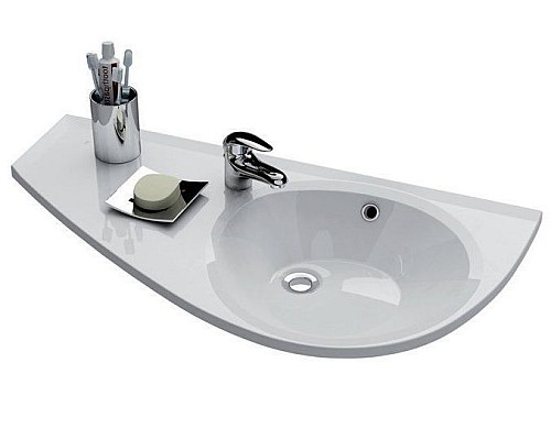 Умывальник Ravak AVOCADO XJ1L1100000 Левый белый с отвеpстием