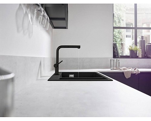 Смеситель для кухни Hansgrohe Talis M54 72808670 Черный матовый