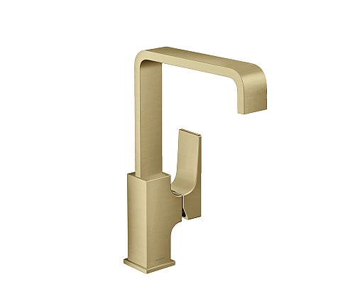 Смеситель для раковины Hansgrohe Metropol однорычажный бронза 32511140