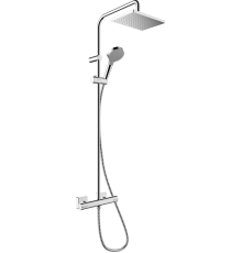 Душевая система Hansgrohe с термостатом хром